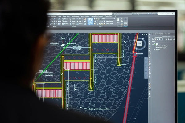 What's the Design Standard for the Transmission Line Towers?