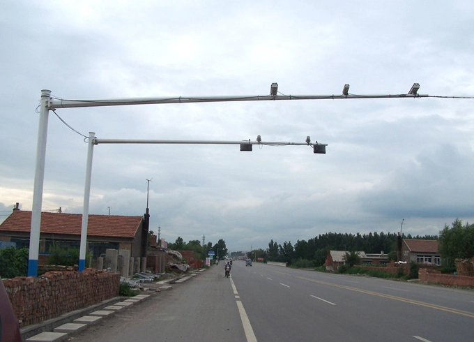 pedestrian signal pole