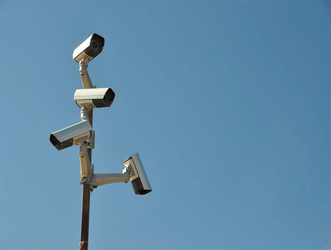 CCTV Camera Pole