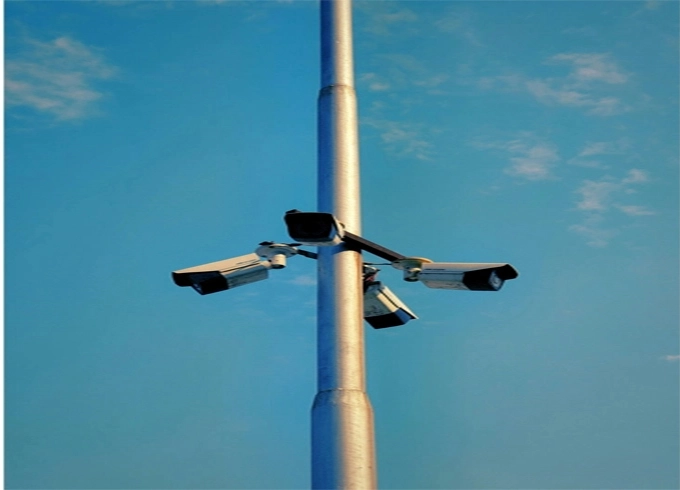 cctv camera stand pole