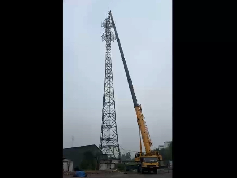 Jun Jiang 4 legs telecom angle steel tower