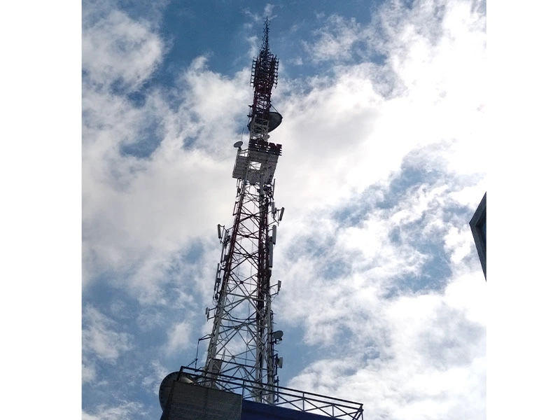 Rooftop Telecom Tower Video