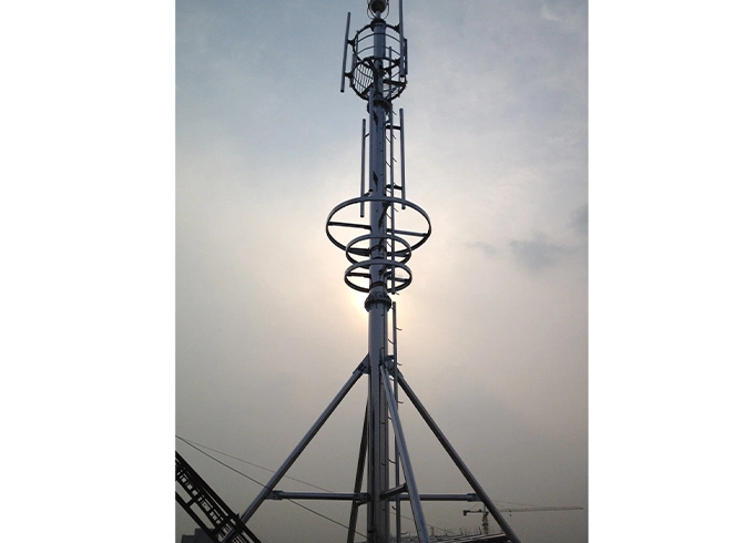 mobile tower on roof